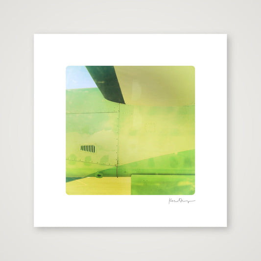 Everyday Joy #9- Prop Plane Detail (small) — 30×30cm, 12×12" Print only