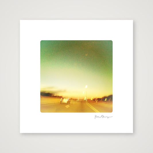 Everyday Joy #7- Highway Dusk (extra-small) — 20×20cm, 8×8" Print only