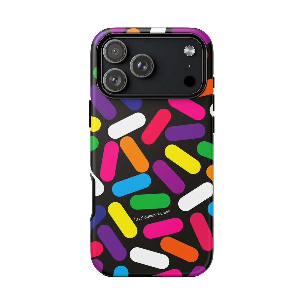 Black Sprinkles iPhone