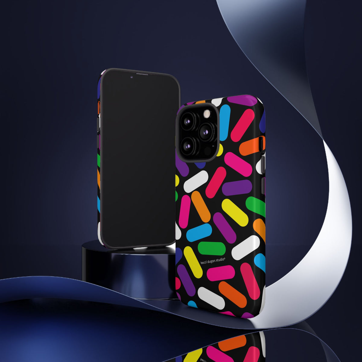 Black Sprinkles iPhone