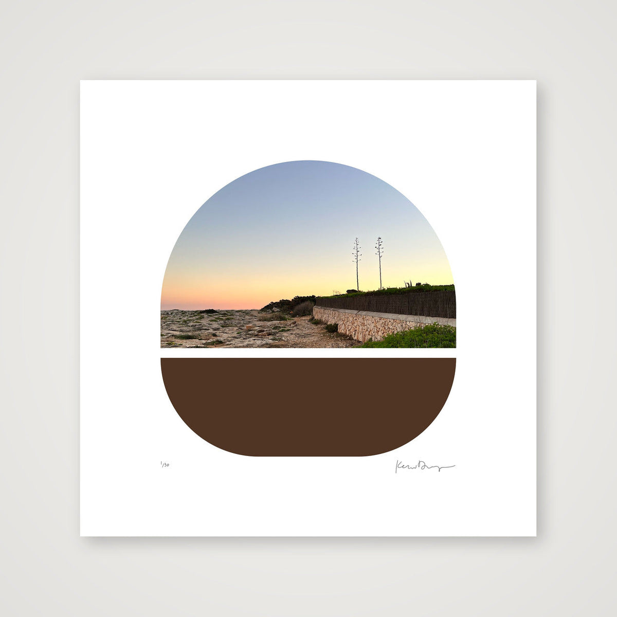 Mallorca Moments #1 — 40×40cm, 16×16" Print only