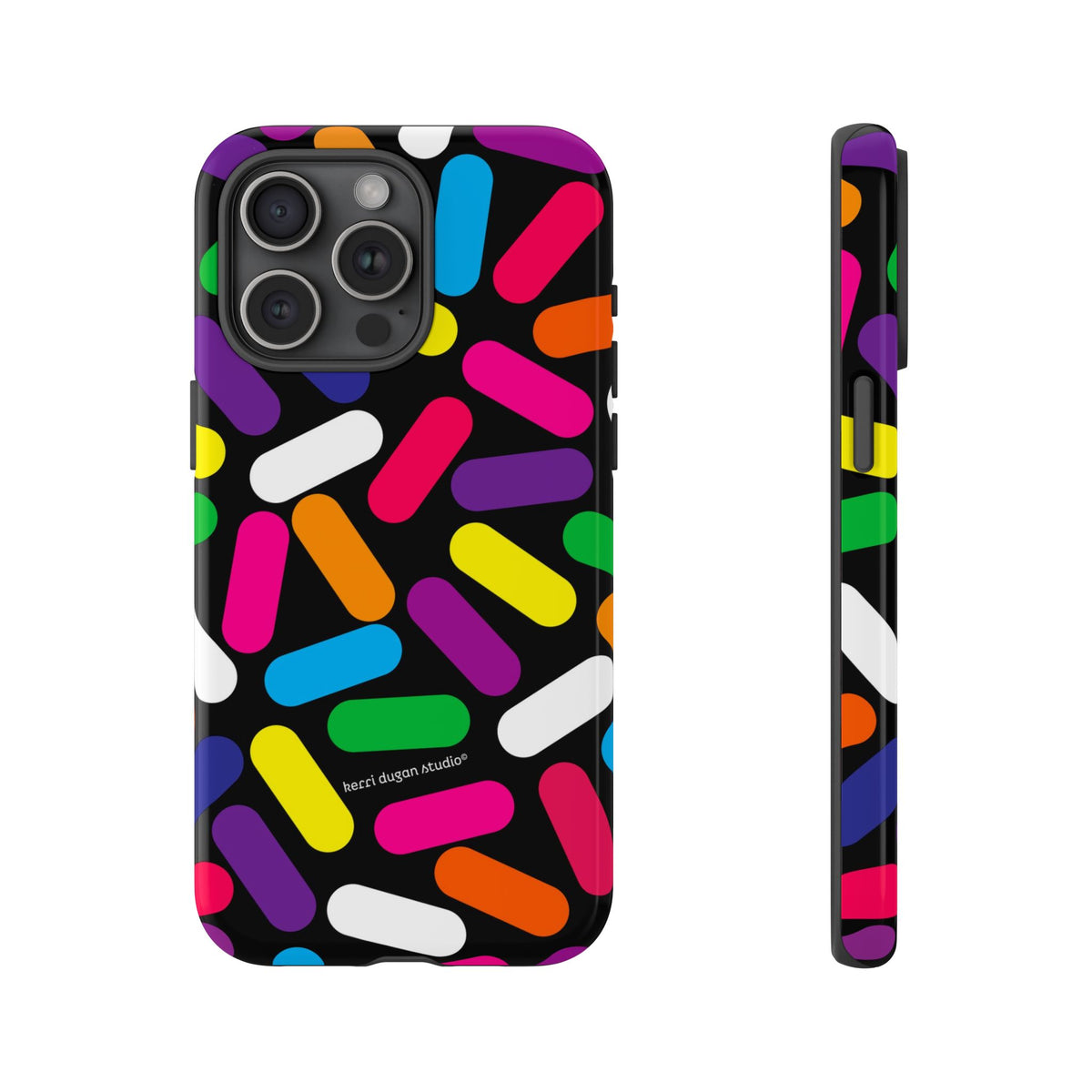 Black Sprinkles iPhone