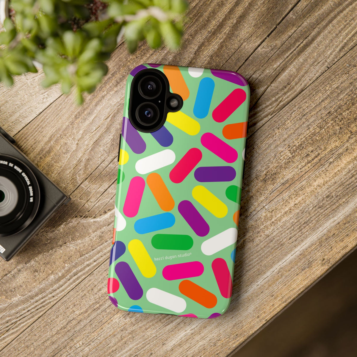 Mint Sprinkles iPhone