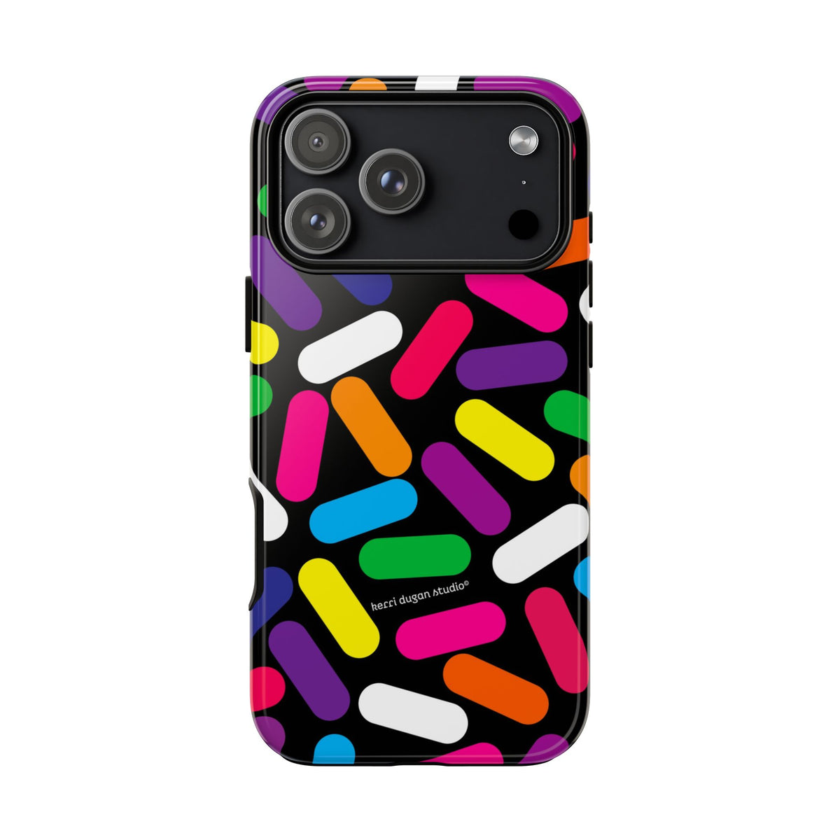 Black Sprinkles iPhone
