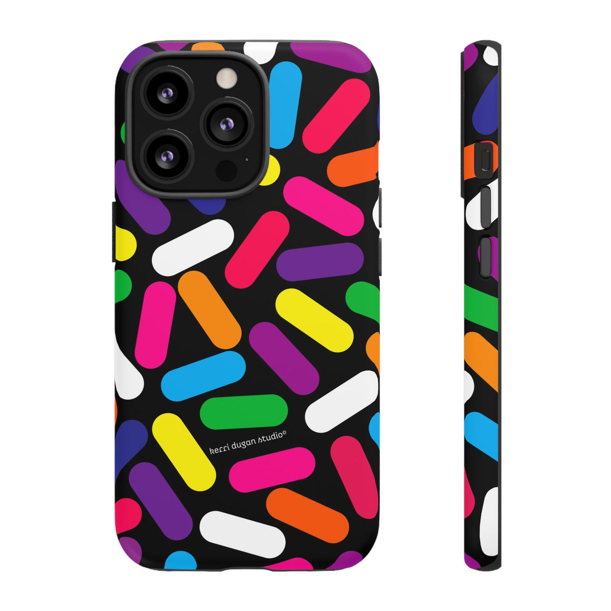 Black Sprinkles iPhone